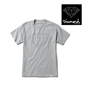 DIAMOND SUPPLY CO. ダイヤモンド サプライ Tシャツ TONAL BRILLIANT TEE GREY