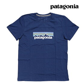 PATAGONIA パタゴニア ウィメンズ パステル P-6 ロゴ オーガニック クルー Tシャツ WOMEN'S PASTEL P-6 LOGO ORGANIC COTTON CREW T-SHIRT SNBL STONE BLUE 39576