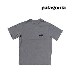 PATAGONIA パタゴニア ボードショーツ ラベル ポケット レスポンシビリティー Tシャツ BOARDSHORT LABEL POCKET RESPONSIBILI-TEE GLH GRAVEL HEATHER 38510
