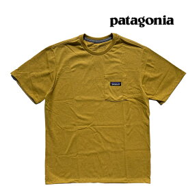 PATAGONIA パタゴニア P-6ラベル ポケット レスポンシビリティ Tシャツ P-6 LABEL POCKET RESPONSIBILI-TEE HAGL HAWK GOLD 37406