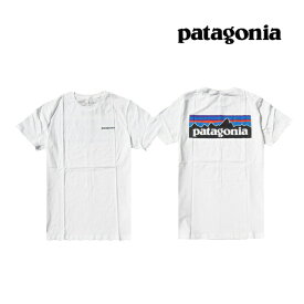 PATAGONIA パタゴニア P-6 ロゴ オーガニック メンズ Tシャツ P-6 LOGO ORGANIC T-SHIRT WHI WHITE 白 38535