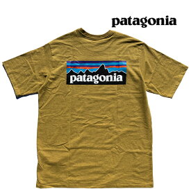 PATAGONIA パタゴニア P-6 ロゴ レスポンシビリティー Tシャツ P-6 LOGO RESPONSIBILI-TEE HAGL HAWK GOLD 38504