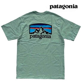 PATAGONIA パタゴニア フィッツロイ ホライゾンズ レスポンシビリティー FITZ ROY HORIZONS RESPONSIBILI-TEE TEAG TEA GREEN 38501