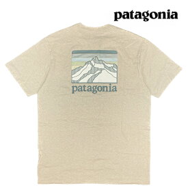 PATAGONIA パタゴニア ライン ロゴ リッジ ポケット レスポンシビリティー Tシャツ LINE LOGO RIDGE POCKET RESPONSIBILI-TEE ORTN OAR TAN 38511