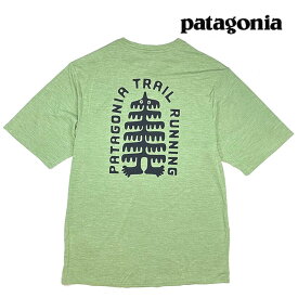 PATAGONIA パタゴニア キャプリーン クール デイリー グラフィック シャツ CAPILENE COOL DAILY GRAPHIC SHIRT -LANDS TRSX TREE TROTTER : SALVIA GREEN X-DYE 45385