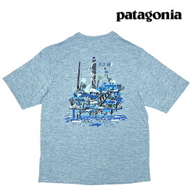 PATAGONIA パタゴニア キャプリーン クール デイリー グラフィック シャツ CAPILENE COOL DAILY GRAPHIC SHIRT -WATERS RSBX REEF THE RIGS : STEAM BLUE X-DYE 45355