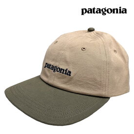 PATAGONIA パタゴニア フィッツロイ アイコン トラッド キャップ ハット 帽子 FITZ ROY ICON TRAD CAP TLOA TEXT LOGO: OAR TAN 38364