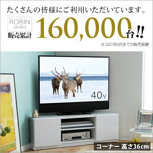 背面収納コーナーTVボードロビン