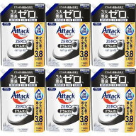 花王 アタックZERO ドラム式専用 つめかえ用 1140g ×6個アタック液体史上最高の清潔力 濃縮洗浄パワー