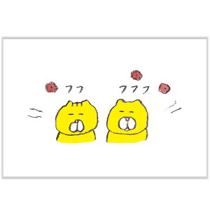 今井杏ポストカード「以心伝心」 F08-PP-72