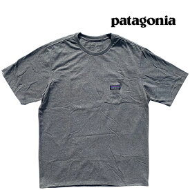 PATAGONIA パタゴニア P-6ラベル ポケット レスポンシビリティ Tシャツ P-6 LABEL POCKET RESPONSIBILI-TEE GLH GRAVEL HEATHER 37406