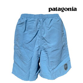 PATAGONIA パタゴニア バギーズ ショーツ 5インチ ショートパンツ BAGGIES SHORTS 5" CPLA CLEAN CURRENTS PATCH: LAGO BLUE 57022