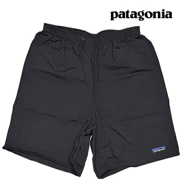 PATAGONIA パタゴニア ショートパンツ バギーズ ロング 7インチ BAGGIES LONGS - 7" BOB BLACK W/BLACK 58035