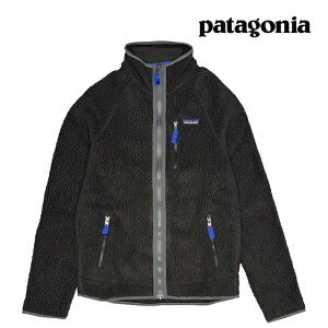 PATAGONIA p^SjA g pC WPbg RETRO PILE JACKET BFO BLACK W/FORGE GREY 22801