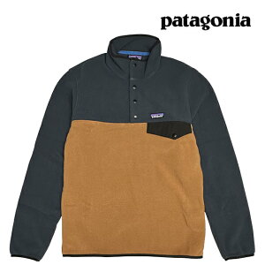 PATAGONIA p^SjA CgEFCg V` XibvT vI[o[ LIGHTWEIGHT SYNCHILLA SNAP-T PULLOVER DRBN DEER BROWN 25551