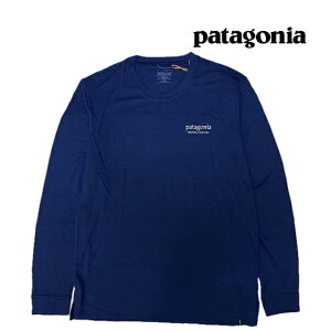 PATAGONIA �p�^�S�j�A �����O�X���[�u �L���v���[�� �N�[�� �����m �u�����h �O���t�B�b�N �V���c LONG-SLEEVED CAPILENE COOL MERINO BLEND GRAPHIC SHIRT HHCL HERITAGE HEADER: CLEMENT BLUE 44585