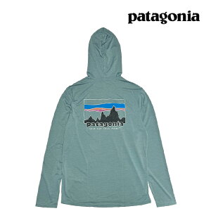 �󂠂� PATAGONIA �p�^�S�j�A �L���v���[�� �N�[�� �f�C���[ �t�[�f�B '73 �X�J�C���C�� CAPILENE COOL DAILY HOODY '73 SKYLINE BSLX BLUE SAGE - LIGHT BLUE SAGE X-DYE 45469