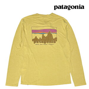 PATAGONIA �p�^�S�j�A �����O�X���[�u �L���v���[�� �N�[�� �f�C���[ �V���c '73 �X�J�C���C�� LONG-SLEEVED CAPILENE COOL DAILY SHIRT '73 SKYLINE LMYX LIMESTONE YELLOW - LIGHT LIMESTONE YELLOW X-DYE 45454 ����