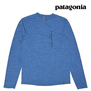 PATAGONIA �p�^�S�j�A �����O�X���[�u �L���v���[�� �N�[�� �T�� �V���c CAPILENE COOL SUN SHIRT AQBX AQUATIC BLUE - LIGHT AQUATIC BLUE X-DYE 44790 ����