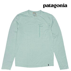 PATAGONIA �p�^�S�j�A �����O�X���[�u �L���v���[�� �N�[�� �T�� �V���c CAPILENE COOL SUN SHIRT TBIX THERMAL BLUE - THIN ICE X-DYE 44790 ����