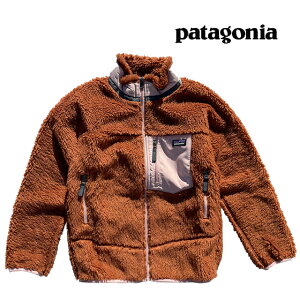 PATAGONIA �p�^�S�j�A �L�b�Y ���g��X �W���P�b�g KIDS�f RETRO-X JACKET HENB HENNA BROWN �q���p ���T�C�Y���� 65625