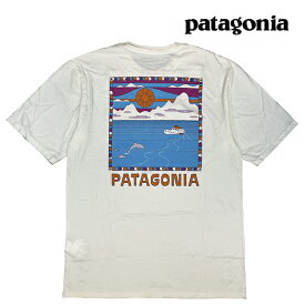 PATAGONIA パタゴニア サミット スウェル オーガニック Tシャツ SUMMIT SWELL ORGANIC TEE BCW BIRCH WHITE 37671