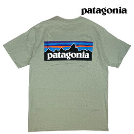 PATAGONIA パタゴニア P-6 ロゴ レスポンシビリティー メンズ Tシャツ P-6 LOGO RESPONSIBILI-TEE SLVG SALVIA GREEN 38504