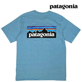 PATAGONIA パタゴニア P-6 ロゴ レスポンシビリティー メンズ Tシャツ P-6 LOGO RESPONSIBILI-TEE LAGB LAGO BLUE 38504
