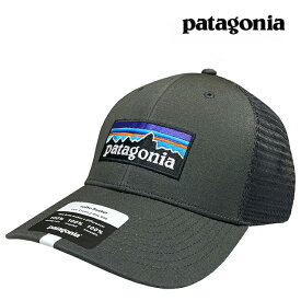 PATAGONIA パタゴニア P-6 ロゴ ロープロ トラッカー ハット 帽子 P-6 LOGO LOPRO TRUCKER HAT FGE FORGE GREY 38283