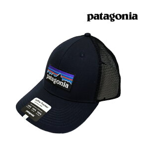 PATAGONIA p^SjA P-6 S [v gbJ[ nbg Xq P-6 LOGO LOPRO TRUCKER HAT NVYB NAVY BLUE 38283