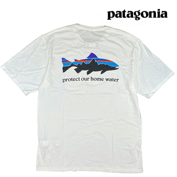 PATAGONIA パタゴニア ホーム ウォーター トラウト オーガニック Tシャツ HOME WATER TROUT ORGANIC TEE WHI WHITE 37547