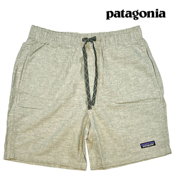 PATAGONIA パタゴニア ショートパンツ バギーズ ナチュラル 6 1/2インチ BAGGIES NATURAL - 6 1/2 IN CHFG CHAMBRAY: FEATHER GREY 58056