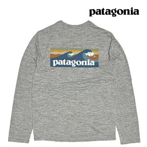 �󂠂� PATAGONIA �p�^�S�j�A �����O�X���[�u �L���v���[�� �N�[�� �f�C���[ �O���t�B�b�N �V���c (�E�H�[�^�[�Y) L/S CAPILENE COOL DAILY GRAPHIC SHIRT-WATERS BLAF BOARDSHORT LOGO ABALONE BLUE: FEATHER GREY 45170