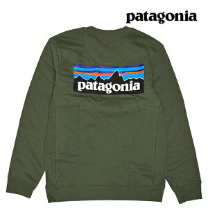 {i PATAGONIA p^SjA P-6 S AbvCU N[ XEFbgVc P-6 LOGO UPRISAL CREW SWEATSHIRT TPGN TORREY PINE GREEN 39657