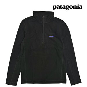PATAGONIA p^SjA }CN D t[X vI[o[ MICRO D FLEECE PULLOVER BLK BLACK 26176