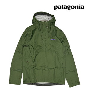 PATAGONIA p^SjA ggVF 3L C WPbg TORRENTSHELL 3L RAIN JACKET TPGN TORREY PINE GREEN 85241