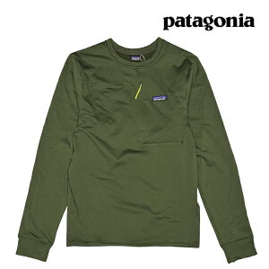 PATAGONIA p^SjA R1 T[} N[ R1 THERMAL CREW PNGR PINE NEEDLE GREEN 40590