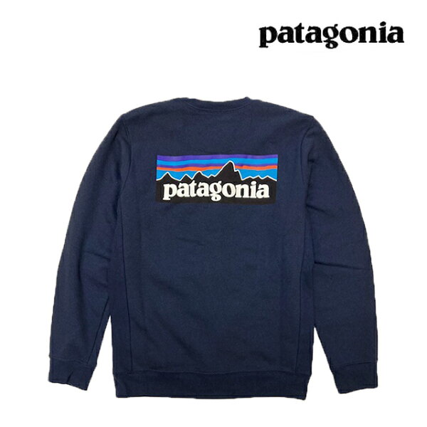 日本未発売品 PATAGONIA パタゴニア P-6 ロゴ アップライザル クルー スウェットシャツ P-6 LOGO UPRISAL CREW SWEATSHIRT NENA NEW NAVY 39657