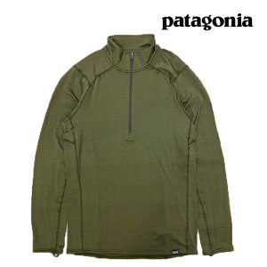 PATAGONIA p^SjA Lv[ T[}EFCg WbvlbN CAPILENE THERMAL WEIGHT ZIP-NECK PULLOVER PNGR PINE NEEDLE GREEN 43657
