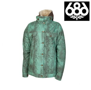 686 VbNXGCgVbNX Nn` WPbg WOMEN'S RESERVED CITY INSULATED JACKET MIST PYTHON fB[X Xm[{[h WPbg