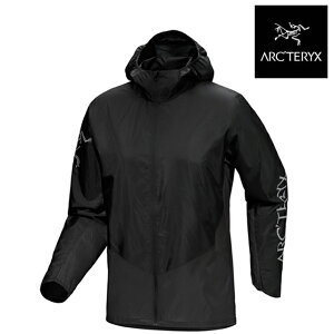 ARC'TERYX �A�[�N�e���N�X �m�[�o�� �E�B���h�V�F�� �t�[�f�B NORVAN WINDSHELL HOODY BLACK/GRAPHITE X000010354 �A�E�g�h�A �n�C�L���O