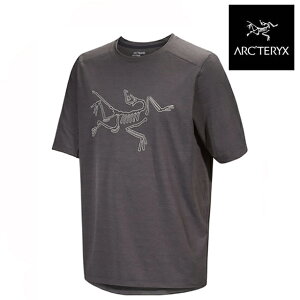ARC'TERYX A[NeNX R[}bN S V[gX[u TVc CORMAC LOGO SS TEE BLACK HEATHER X000006348 AEghA nCLO
