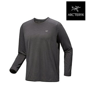 ARC'TERYX A[NeNX R[}bN N[ OX[u Vc CORMAC CREW LS TEE BLACK HEATHER X000009719 AEghA nCLO