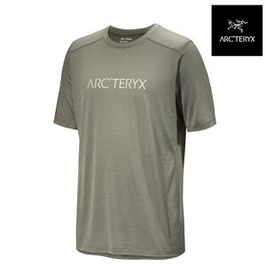 ARC'TERYX �C�I�j�A �����m�E�[�� �A�[�N���[�h ���S �V���[�g�X���[�u IONIA MERINO WOOL ARC'WORD LOGO SHIRT SS FORAGE X000007733 �A�E�g�h�A �n�C�L���O