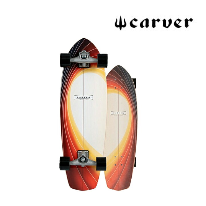 楽天市場】CARVER カーバー スケートボード SKATEBOARD GLASS OFF CX 