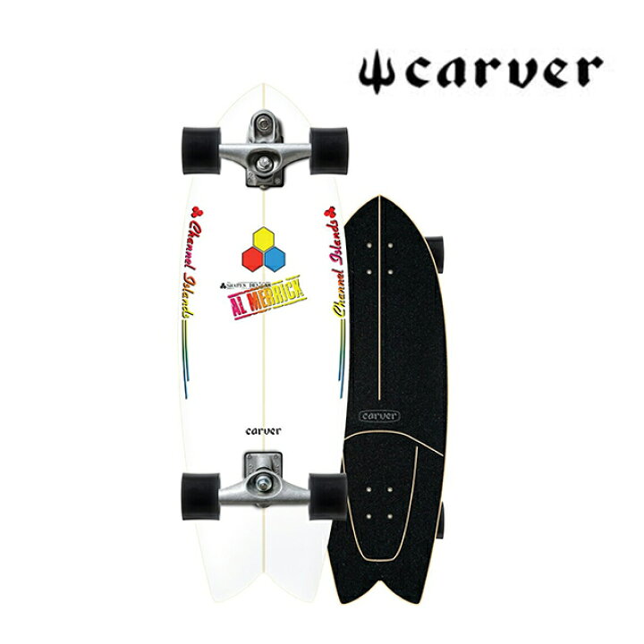 楽天市場】CARVER カーバー スケートボード SKATEBOARD CI FISHBEARD  