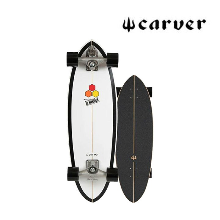 楽天市場】CARVER カーバー スケートボード SKATEBOARD CI BLACK 