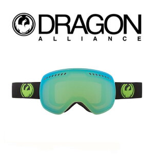 DRAGON hS S[O GOGGLE APXS JET/GREEN ION+YELLOW BLUE ION Xm[{[h S[O