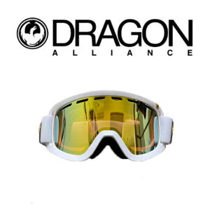 DRAGON hS S[O GOGGLE D2 WHITE/GOLD IONIZED+AMBER Xm[{[h S[O