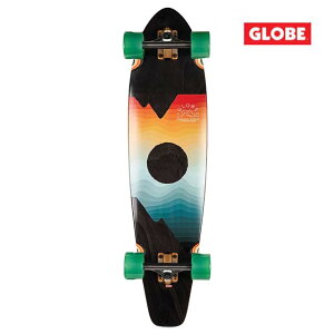 GLOBE O[u XP[g{[h SKATEBOARD ARCADIA COMPLETE BLACK MAPLE/CHROMESET 36"